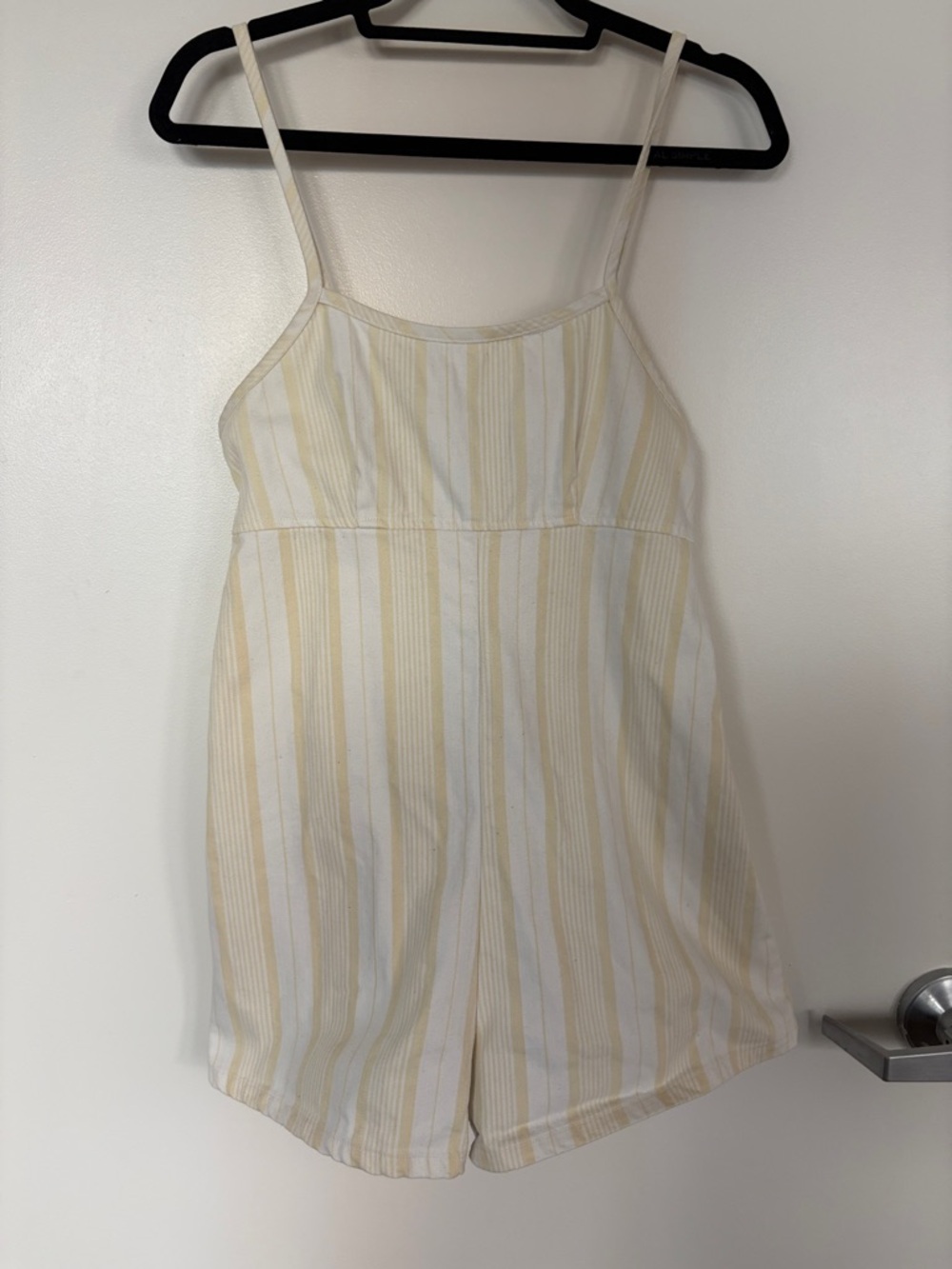 Urban Outfitters BDG Yellow Striped  Romper